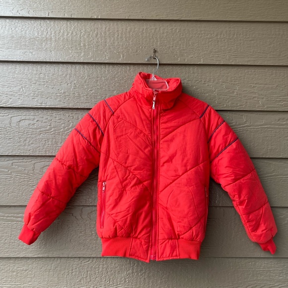 Mountain Pacific Winter puffer girl jacket XS Red